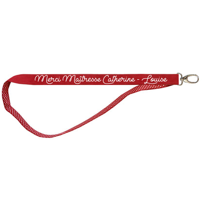 Porte clés personnalisé - Cadeau maîtresse