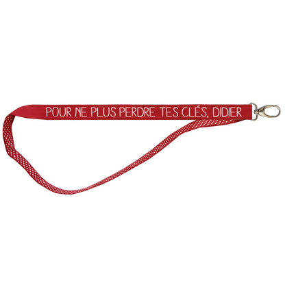 Porte clés personnalisé - Cadeau fête des pères