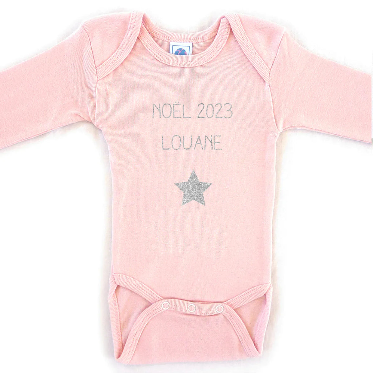 Body bébé personnalisé - Cadeau de Noël