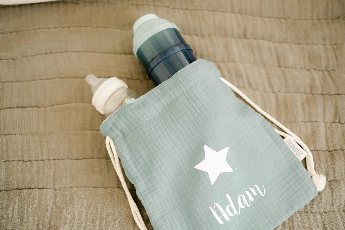 Sac à dos personnalisé bébé et enfant - Double gaze de coton