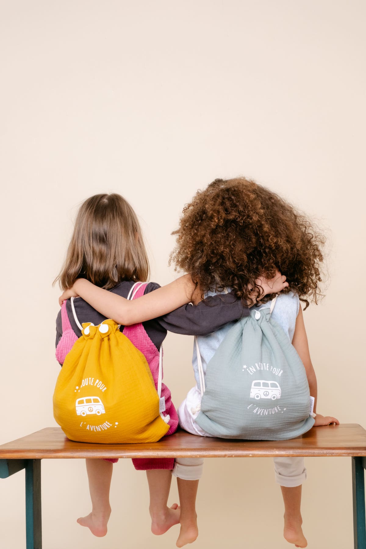 Sac à dos personnalisé bébé et enfant - Double gaze de coton Bio