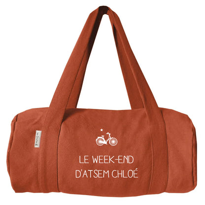 Sac de sport personnalisé coton - Cadeau maîtresse