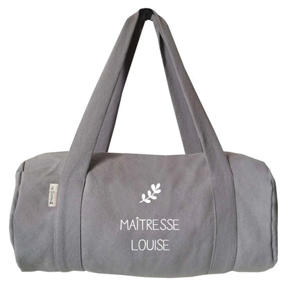 Sac de sport personnalisé coton - Cadeau maîtresse
