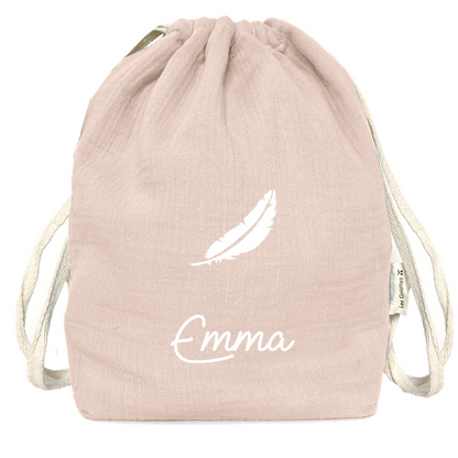 Sac à dos bébé personnalisé - 100% Coton