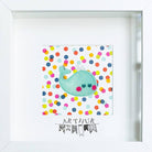 Tableau déco enfant et bébé personnalisé - Baleine