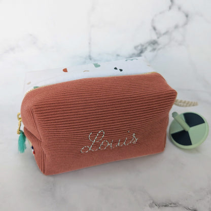 Trousse cube enfant personnalisée - Modèle Louis