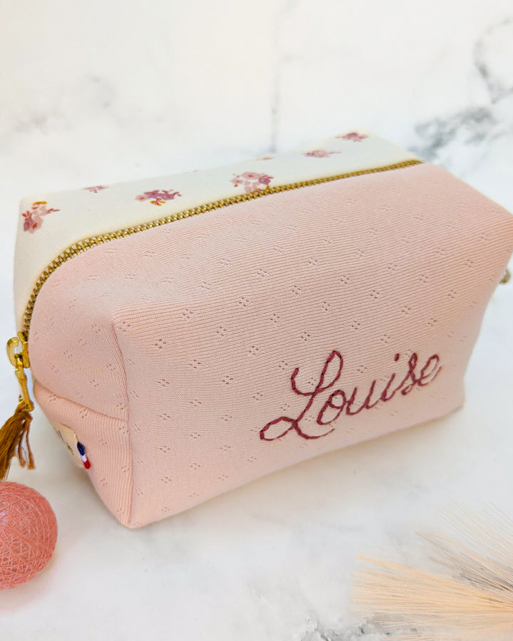Trousse cube enfant personnalisée - Modèle Louise