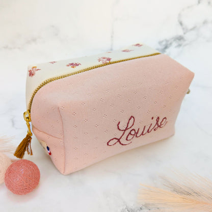 Trousse cube enfant personnalisée - Modèle Louise