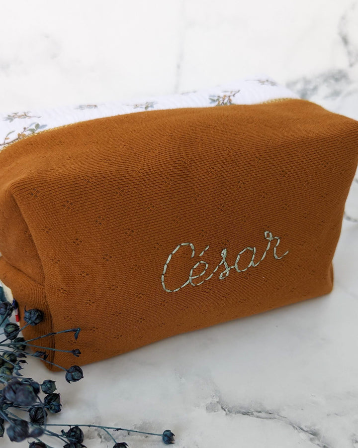 Trousse cube enfant personnalisée - Modèle César