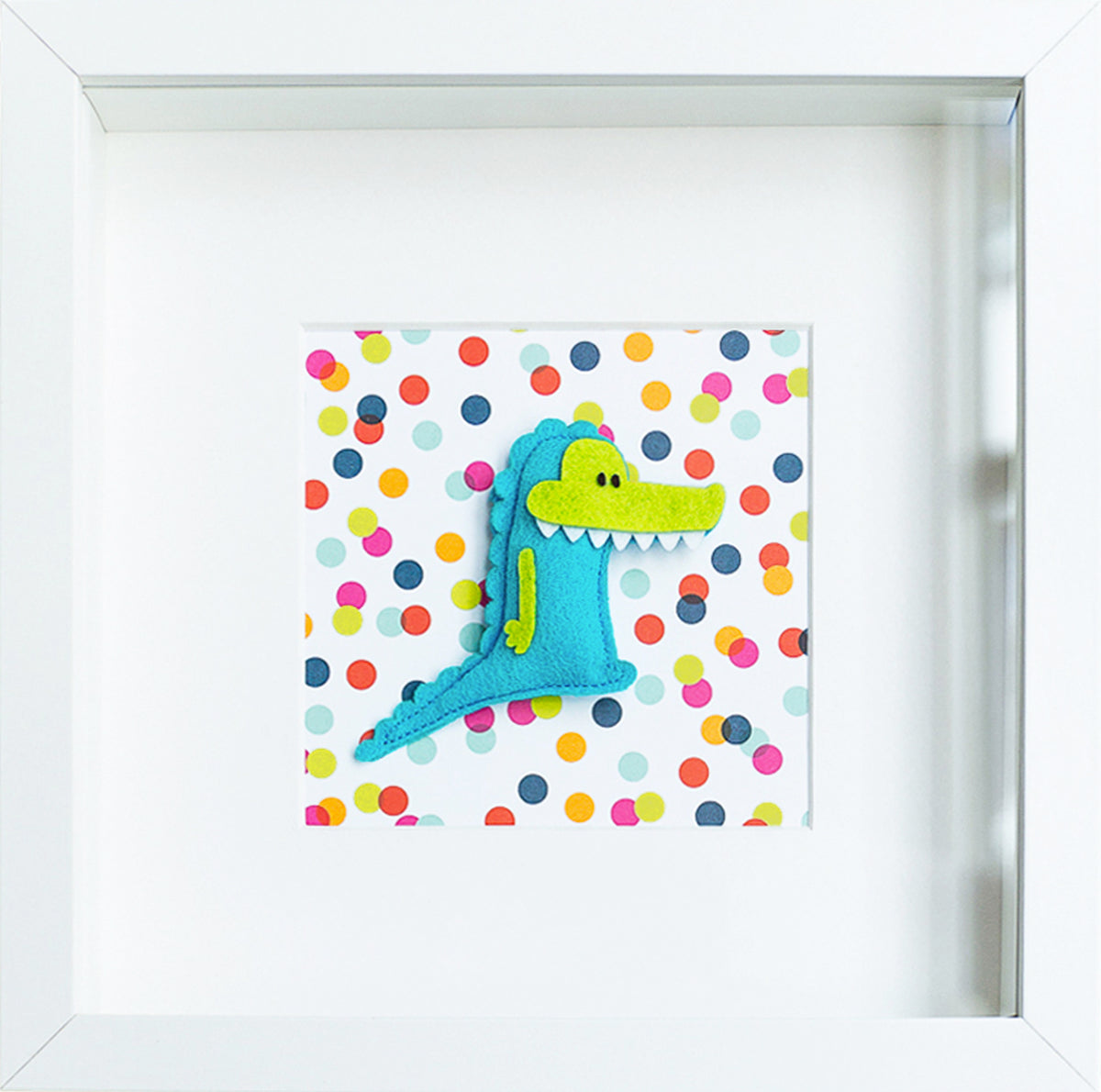 Tableau déco enfant et bébé personnalisé - Crocodile