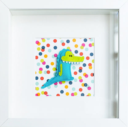 Tableau déco enfant et bébé personnalisé - Crocodile