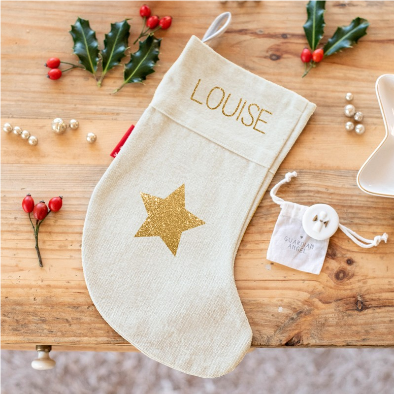 Chaussette Cadeau de Noël personnalisée
