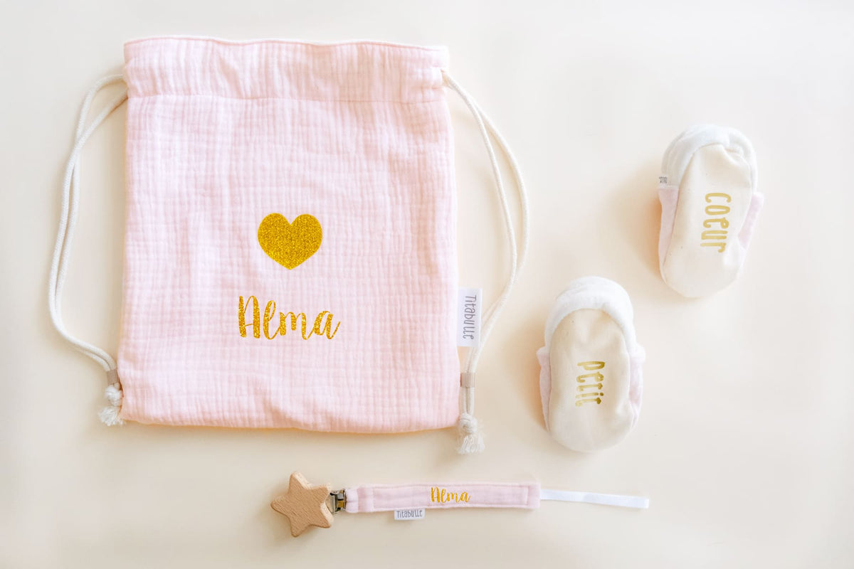 Coffret naissance personnalisé - En balade