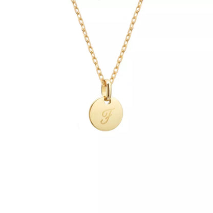 Collier personnalisé - Mini charm - Argent - Plaqué Or