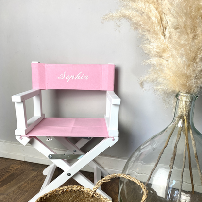 Toiles personnalisées de fauteuil metteur en scène