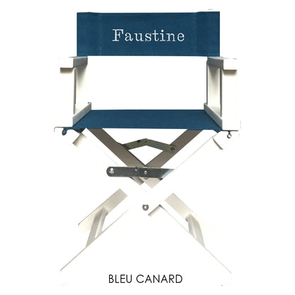 Toiles personnalisées de fauteuil metteur en scène