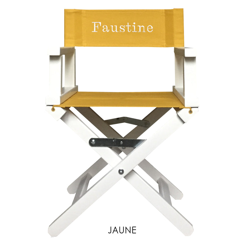 Toiles personnalisées de fauteuil metteur en scène