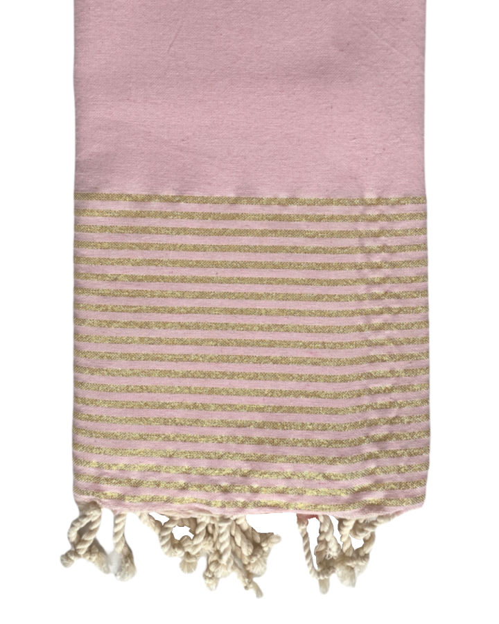 fouta-plate-lurex-orange-personnalisable-cadeau-adulte-plage-mer-soleil-serviette