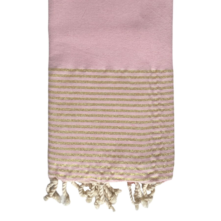 fouta-plate-lurex-orange-personnalisable-cadeau-adulte-plage-mer-soleil-serviette