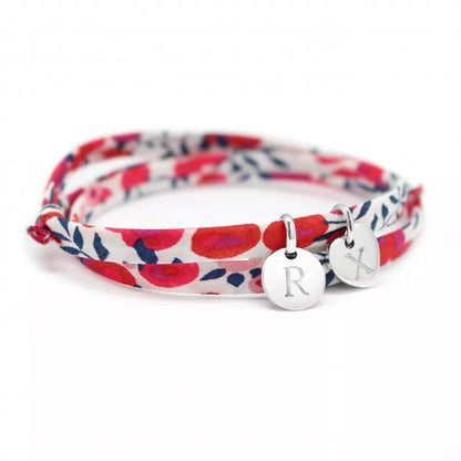 Bracelet personnalisé - Liberty mini charms - Argent