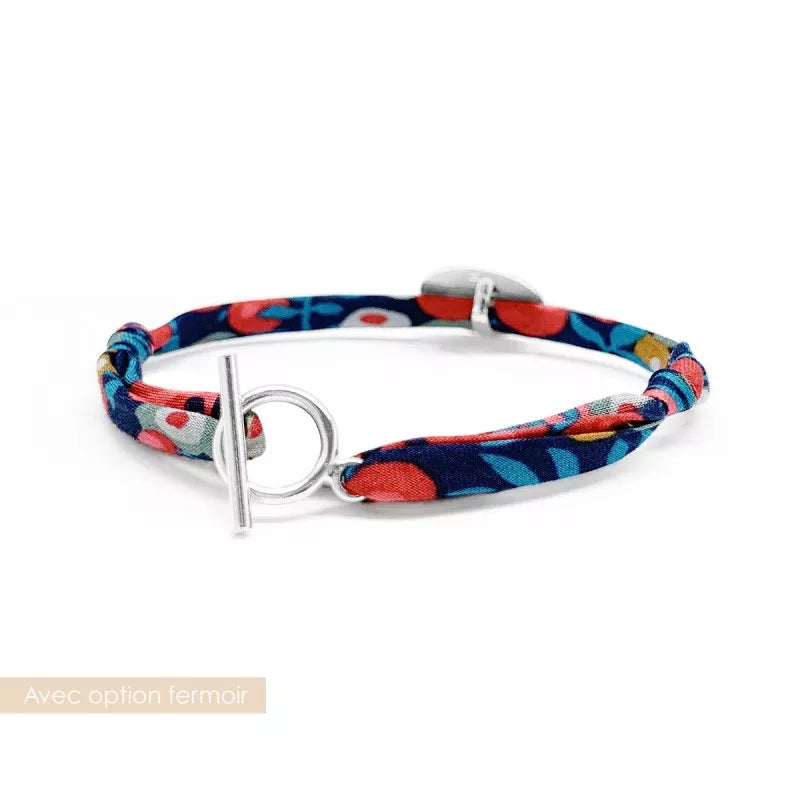 Bracelet personnalisé - Liberty mini charms - Argent