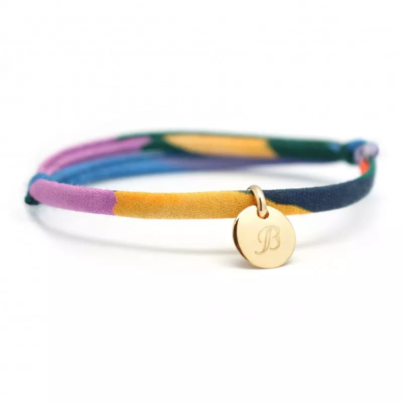 Bracelet personnalisé - Liberty mini charms - Plaqué Or