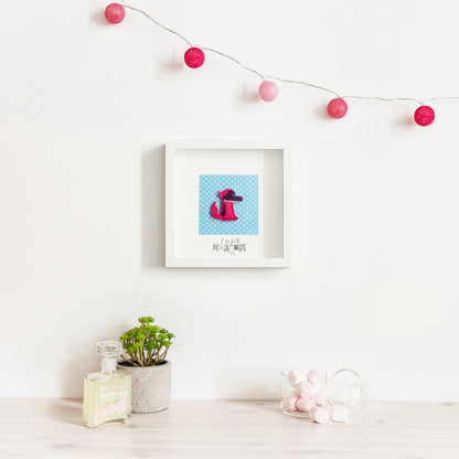 Tableau déco enfant et bébé personnalisé - Loup