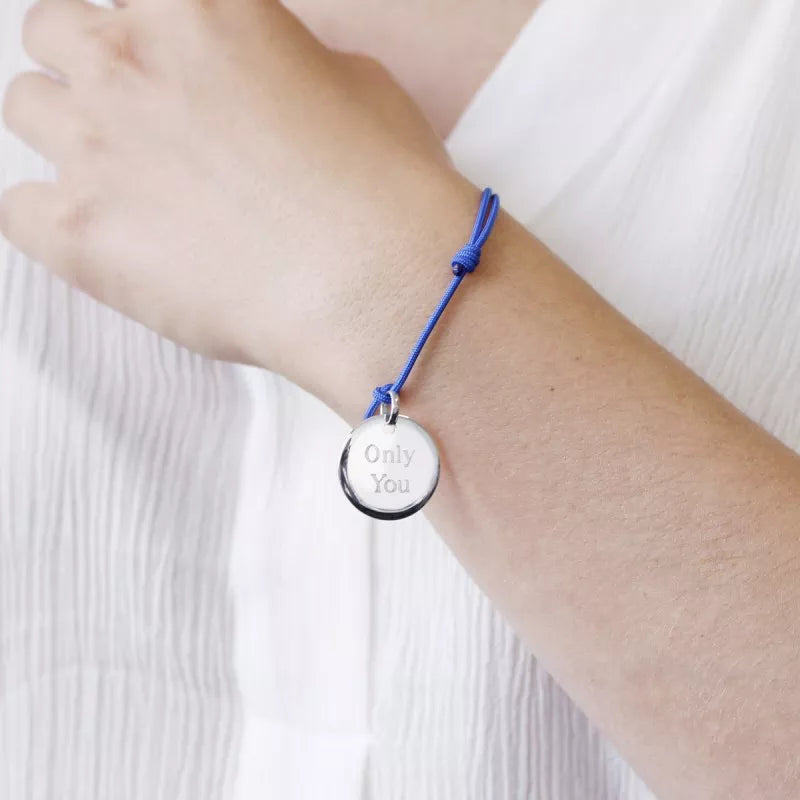 Bracelet personnalisé - Médailles Argent