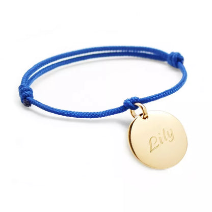 Bracelet personnalisé - Médailles Plaqué Or