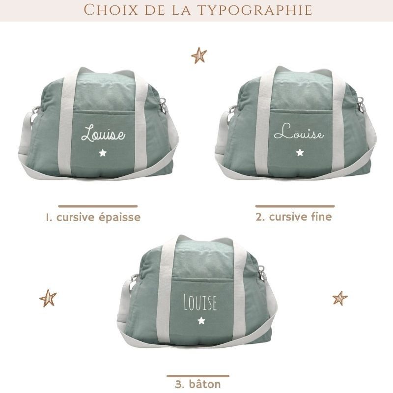 Sac à langer personnalisé