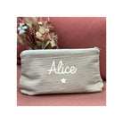 Trousse personnalisée double gaze de coton