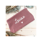 Trousse personnalisée double gaze de coton - Cadeau maîtresse
