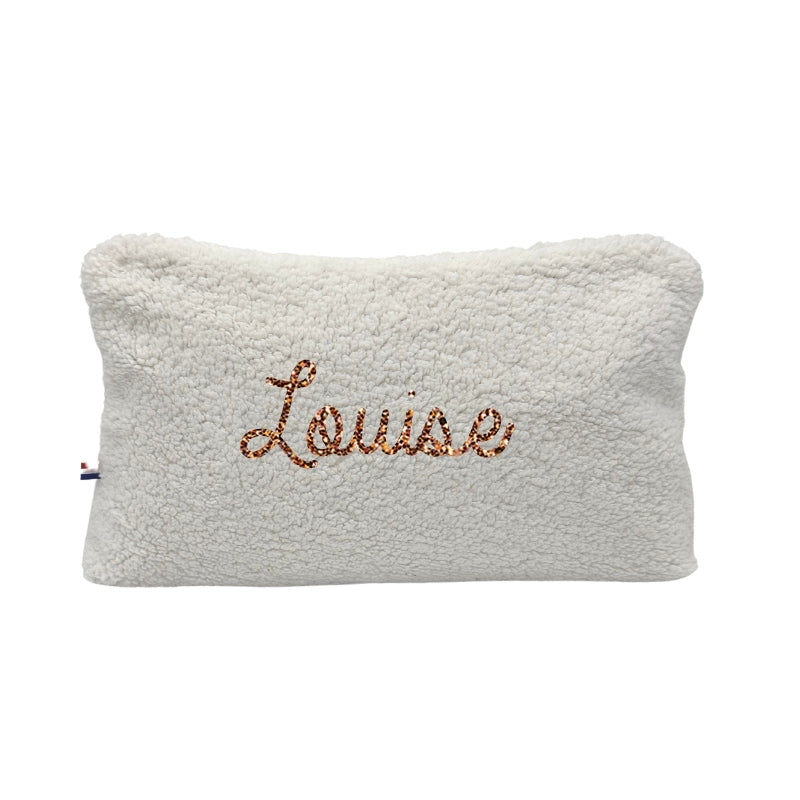 Trousse personnalisée moumoute - Cadeau maîtresse