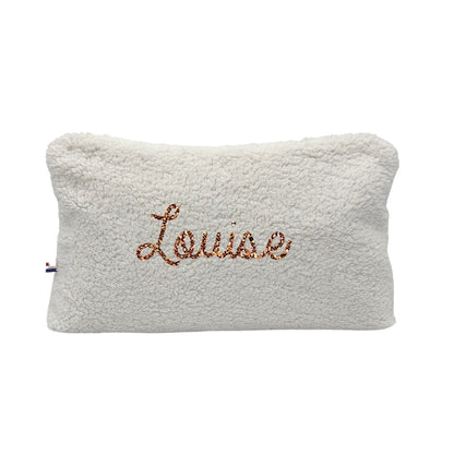 Trousse personnalisée moumoute - Cadeau maîtresse