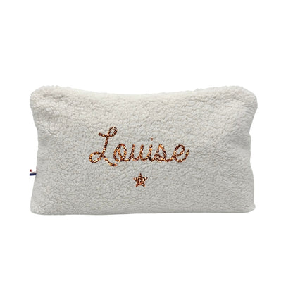 Trousse personnalisée moumoute - Cadeau maîtresse