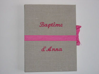 album-photo-gros-grain-naturel-fuschia
