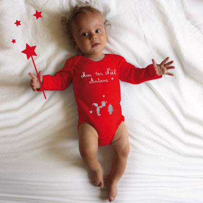 Body bébé personnalisé - Cadeau de Noël