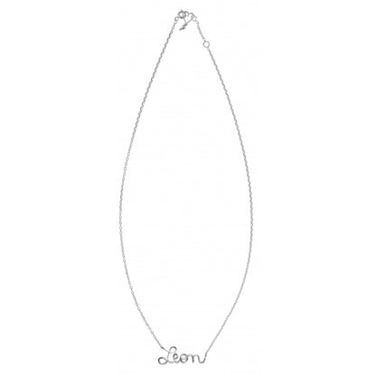 Collier personnalisé - Mot sur chaîne