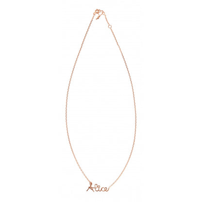 Collier personnalisé - Mot sur chaîne