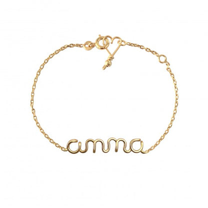 Bracelet personnalisé - Mot sur chaîne kids