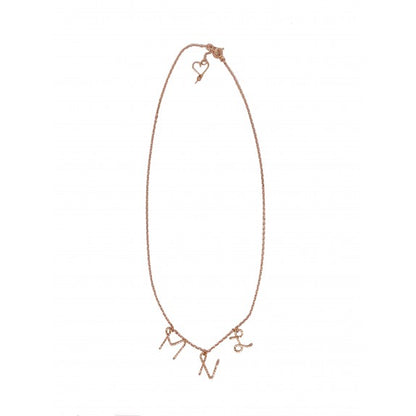 Collier personnalisé - Petite Majuscule sur chaîne sparkle
