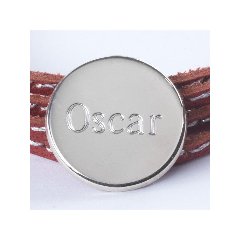 Bracelet personnalisé - Amazone Médaille Argent