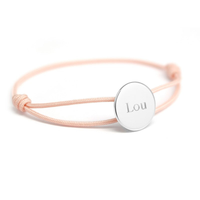 Bracelet personnalisé - Cordon Médaille