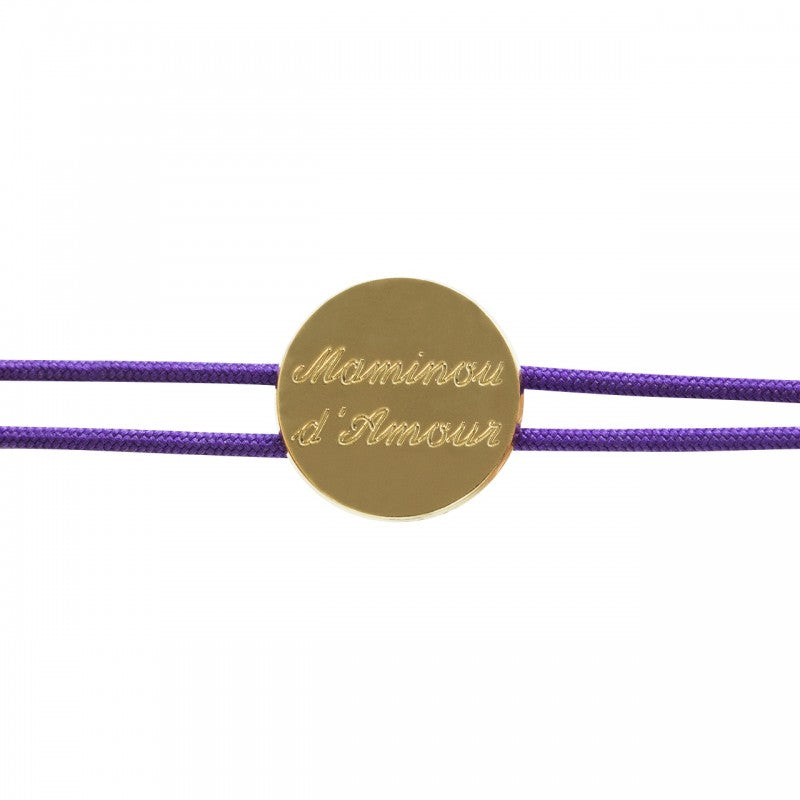 Bracelet personnalisé - Cordon Médaille