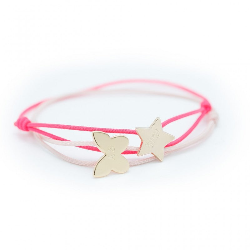 Bracelet personnalisé - Cordon Etoile