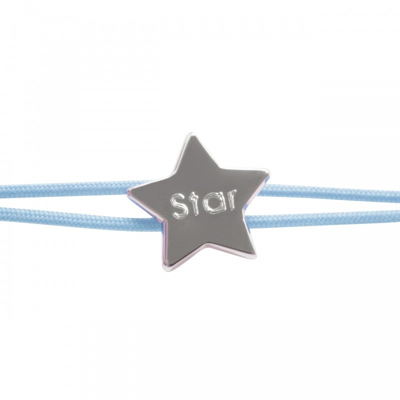 Bracelet personnalisé - Cordon Etoile