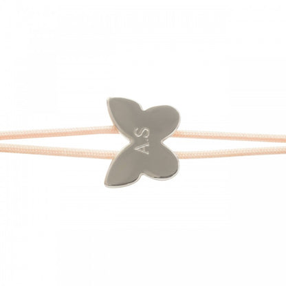 Bracelet personnalisé - Cordon Papillon