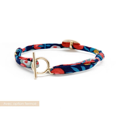 Bracelet personnalisé - Liberty mini charms - Plaqué Or
