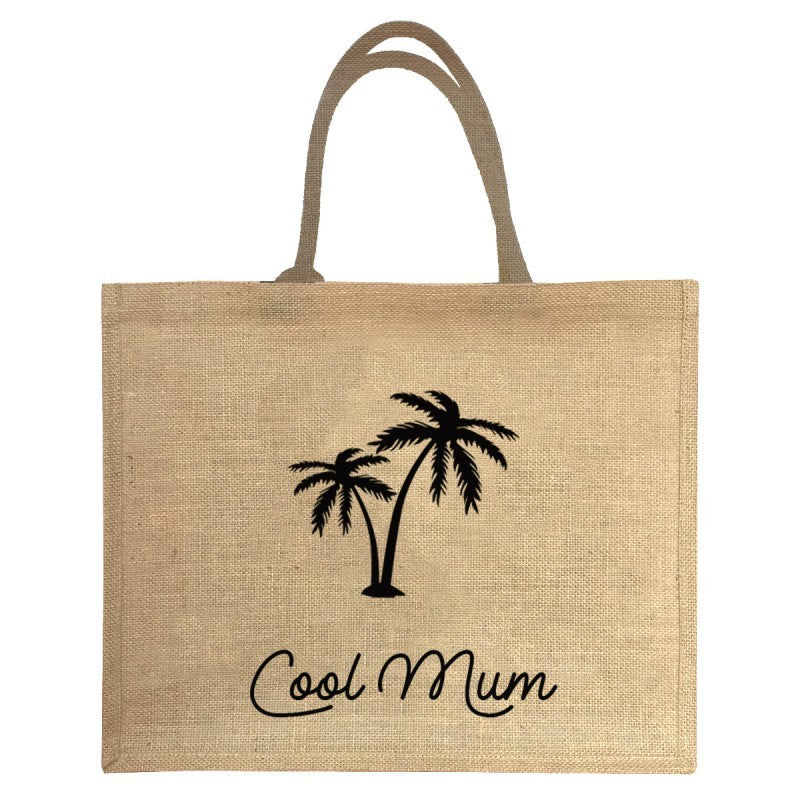 Cabas de plage personnalisé - Cadeau fête des mères