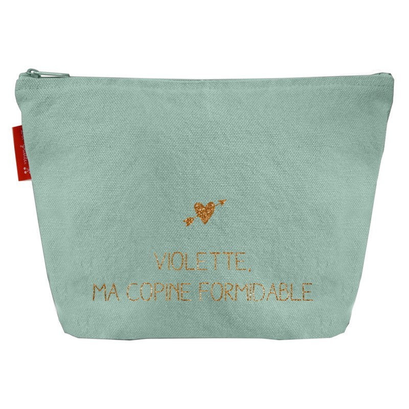 trousse coton personnalisee